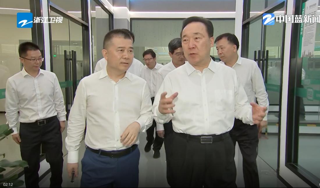 浙江省委书记王浩调研天正：以科技创新引领产业创新